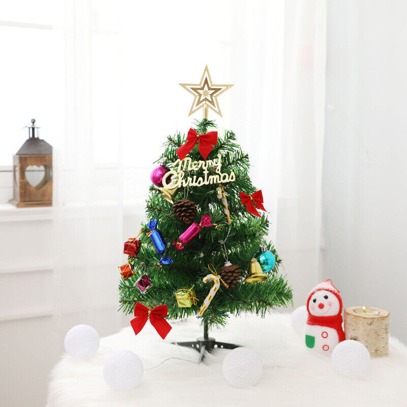 60cm Mini Tabletop Christmas Tree with LED Lights