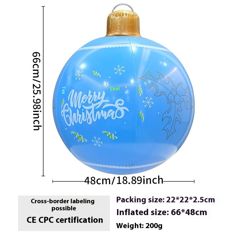 Inflatable Christmas Ball Outdoor Garden Decor