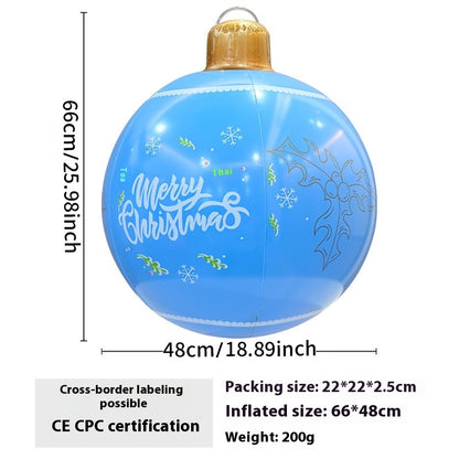 Inflatable Christmas Ball Outdoor Garden Decor