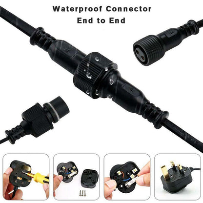 Outdoor Fairy Lights with G40 Bulbs