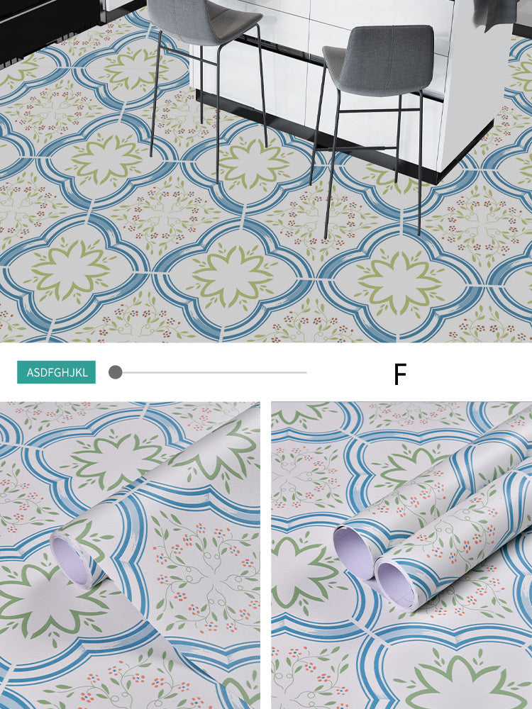 Self-Stick Balcony Tile Floor Sticker Waterproof