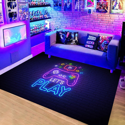 Cartoon Video Game Carpet for Bedroom