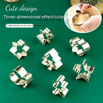 Christmas Biscuit Cake Fondant Mold