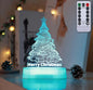 3D Acrylic LED Christmas Night Lamp