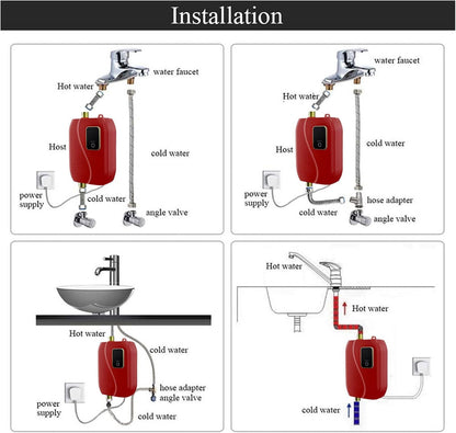 Fast Heating 3000W Portable Water Heater