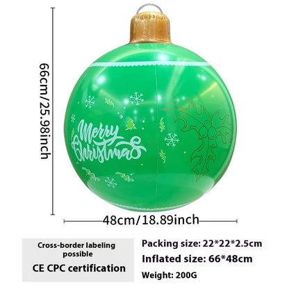 Inflatable Christmas Ball Outdoor Garden Decor