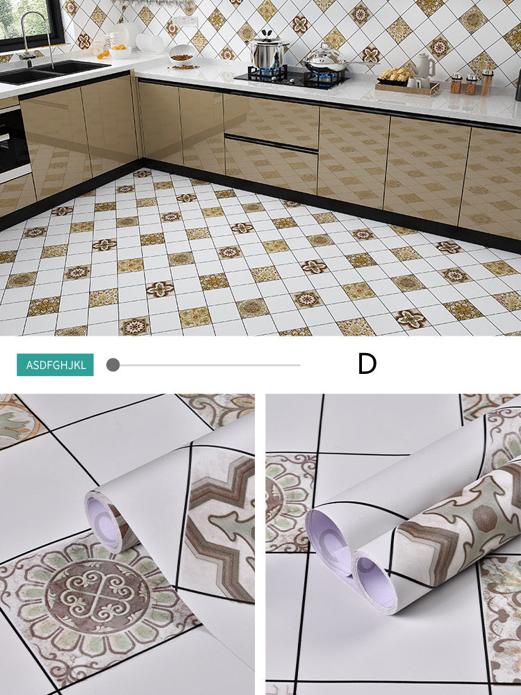 Self-Stick Balcony Tile Floor Sticker Waterproof