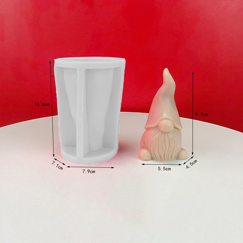 Christmas Scented Candle Silicone Mold