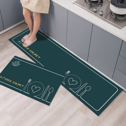 Long Kitchen Floor Mat Non-Slip Carpet
