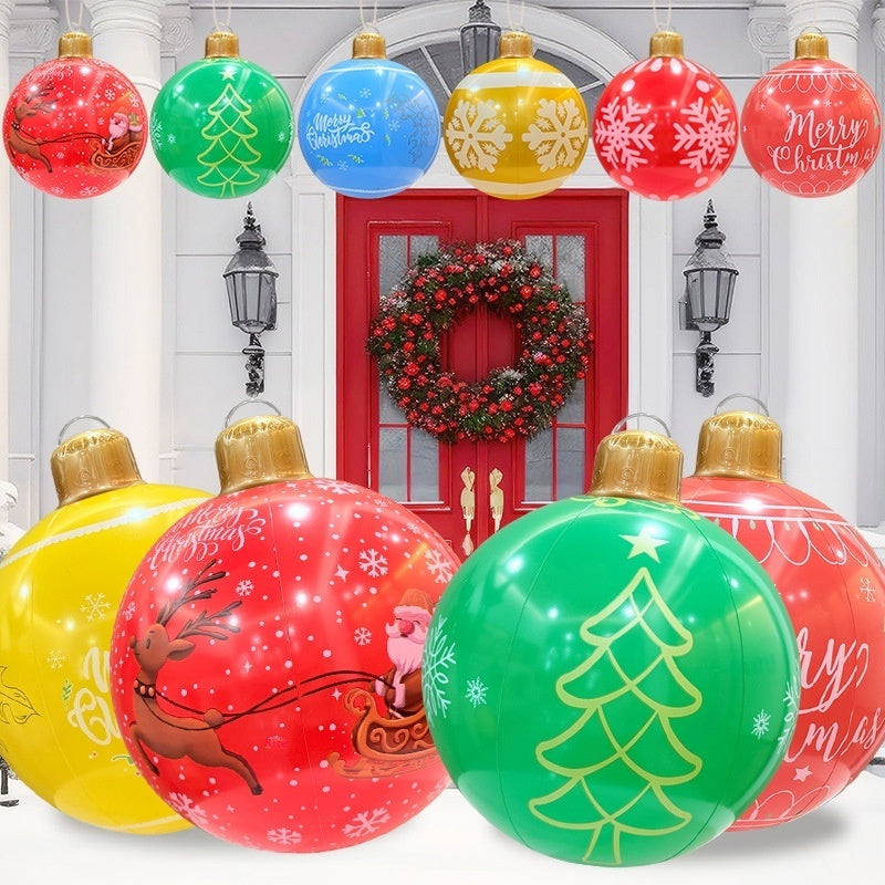 Inflatable Christmas Ball Outdoor Garden Decor